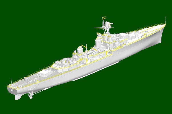 编号：05375 1/350 世界战舰系列 法国乔治·莱格号轻巡洋舰