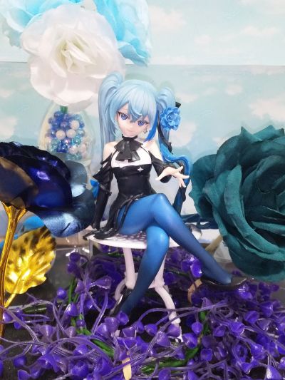 压泡面 初音未来 花仙子 蓝玫瑰