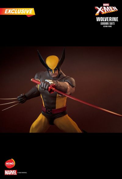 漫威漫画X战警 金刚狼 棕色战衣