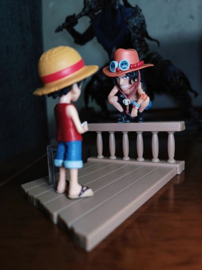 航海王 WCF名场面 路飞与艾斯