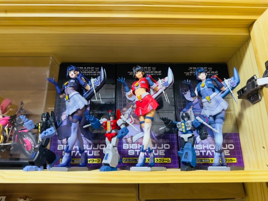 美少女雕像 变形金刚美少女 闹翻天