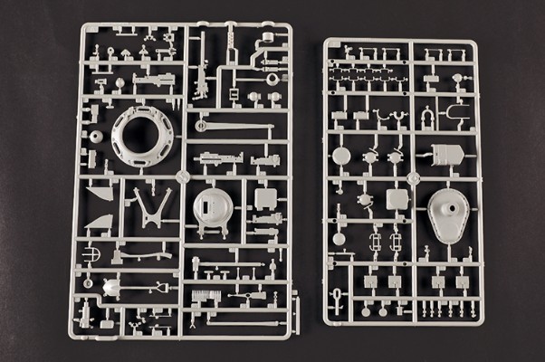 编号:61617 1/16 装甲车辆系列 美国M4A1中型坦克-后期型