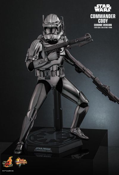 《星球大战前传3：西斯的复仇》克隆人指挥官科迪（电镀色版）1:6比例珍藏人偶