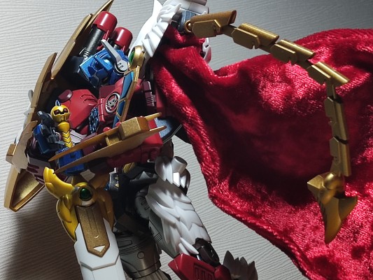 风雷可动  白狮擎天柱