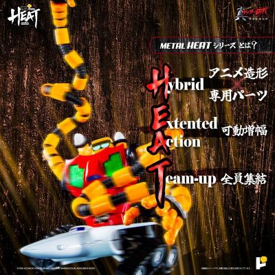 METAL HEAT系列 真盖塔机器人 世界最后之日 三一万能侠 盖塔3号