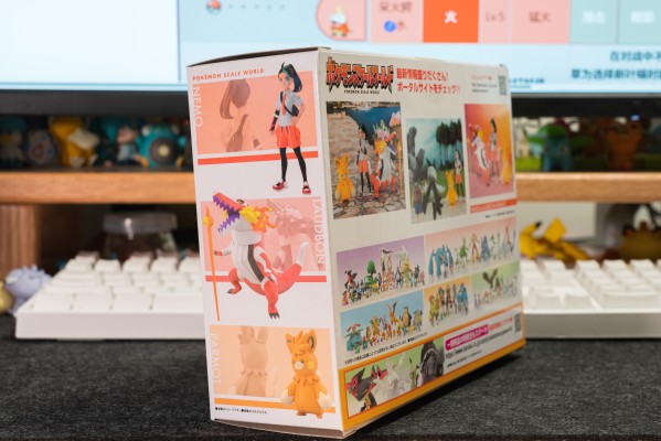 宝可梦比例世界 帕底亚地区 妮莫+骨纹巨声鳄+巴布土拨