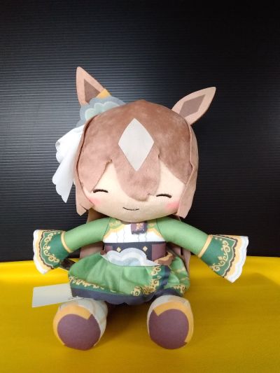 赛马娘 闪耀！优俊少女  Fuwa Petit 可爱软绵绵玩偶 里见光钻 L尺寸
