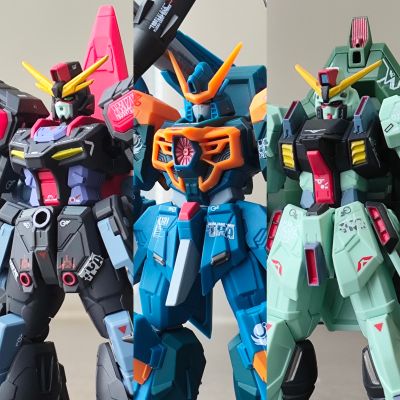 机动战士高达 G FRAME FA 机动战士高达SEED 凶猛的三台高达