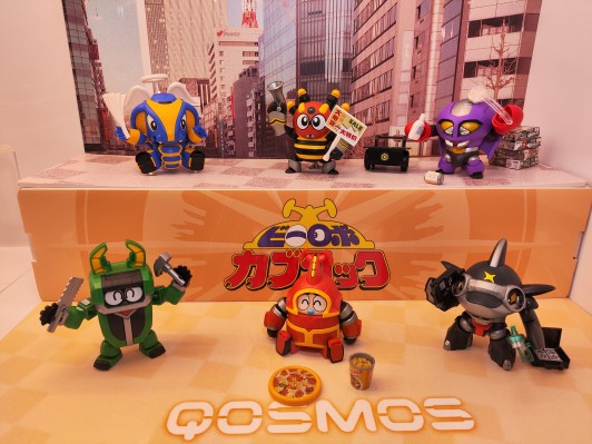 QOSMOS 铁甲小宝系列 第四弹 车轮滚滚+飞翔机器人