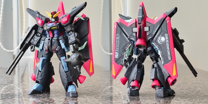 机动战士高达 G FRAME FA 机动战士高达SEED 凶猛的三台高达