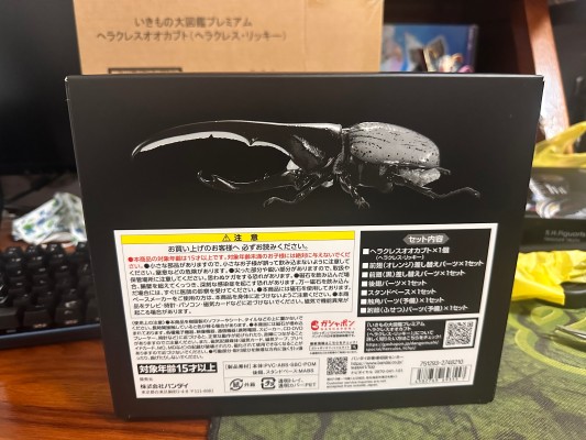 高级生物大图鉴 长戟大兜虫（利奇氏亚种）