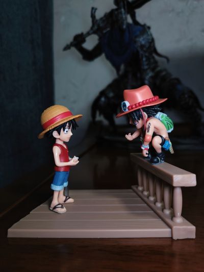 航海王 WCF名场面 路飞与艾斯