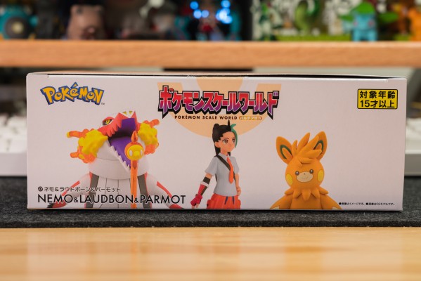 宝可梦比例世界 帕底亚地区 妮莫+骨纹巨声鳄+巴布土拨