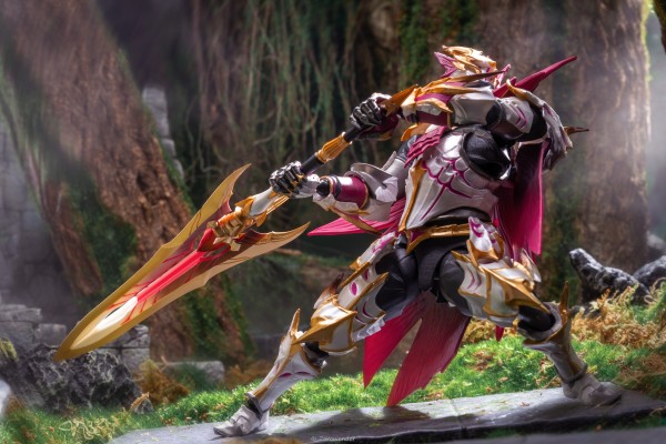 转轮科技系列 惊奇山口 怪物猎人崛起：曙光 男剑士猎人 爵银龙套装