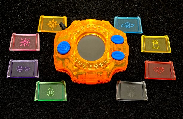 数码宝贝 神圣计划/数码宝贝机25周年纪念彩屏版 豪华套装 八神太一配色