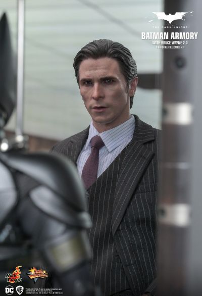 MMS750 蝙蝠侠：黑暗骑士 蝙蝠侠装甲库连布鲁斯·韦恩2.0
