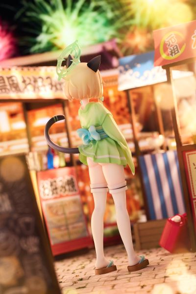 蔚蓝档案 才羽绿 和风ver