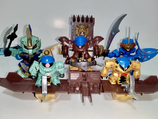 BB戦士 三国伝 动画版 035 真 呂蒙(りょもう)迪杰・甘寧(かんねい)ケンプファー 強襲水軍SET