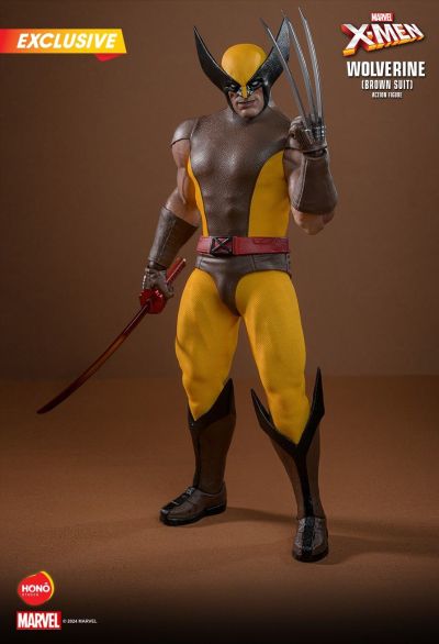 漫威漫画X战警 金刚狼 棕色战衣