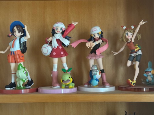 ARTFX J 精灵宝可梦系列 小青+新叶喵