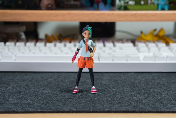 宝可梦比例世界 帕底亚地区 妮莫+骨纹巨声鳄+巴布土拨