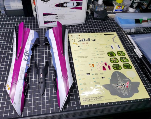 PLAMAX MF-52 minimum factory 机首系列 超时空要塞Δ VF-31C