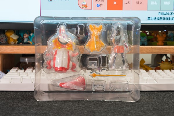 宝可梦比例世界 帕底亚地区 妮莫+骨纹巨声鳄+巴布土拨