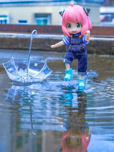 粘土人#2202 间谍过家家 阿尼亚·福杰 冬装版