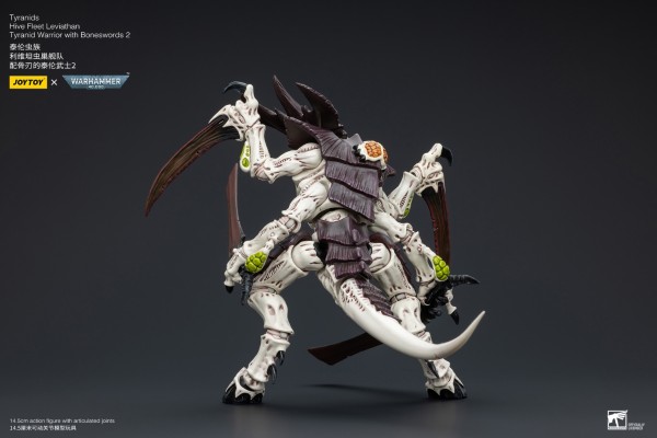 战锤40000 泰伦虫族 利维坦虫巢舰队 配骨刃的泰伦武士2