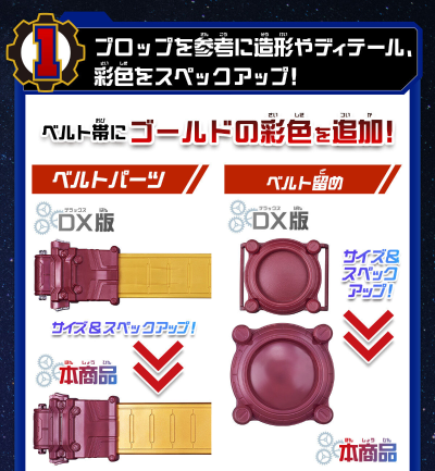 DX进化驱动器  高级腰带条