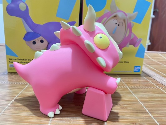 电影 蜡笔小新：我们的恐龙日记 春日部防卫队玩具人偶3 A款：腕龙风间同学