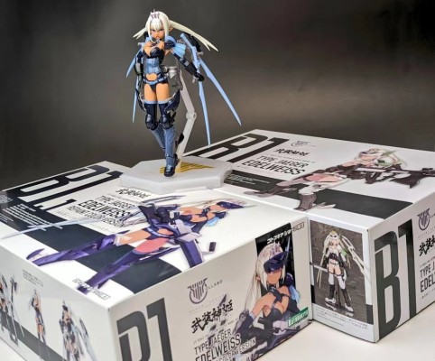 女神装置 武装神姬 猎兵型 雪绒花 重新涂装版