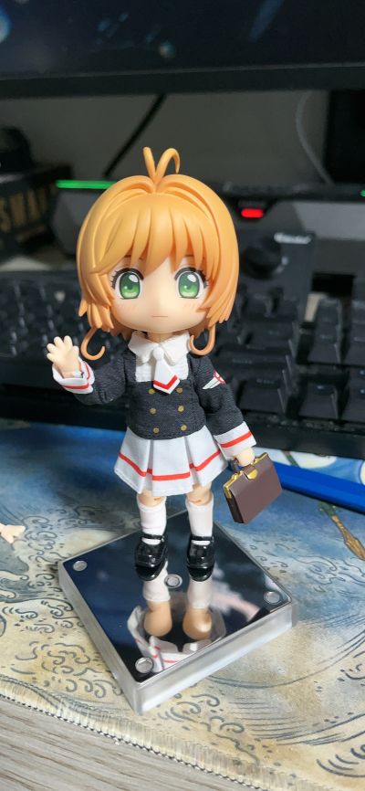 粘土娃 魔卡少女樱 透明牌篇  木之本樱 友枝中学校服