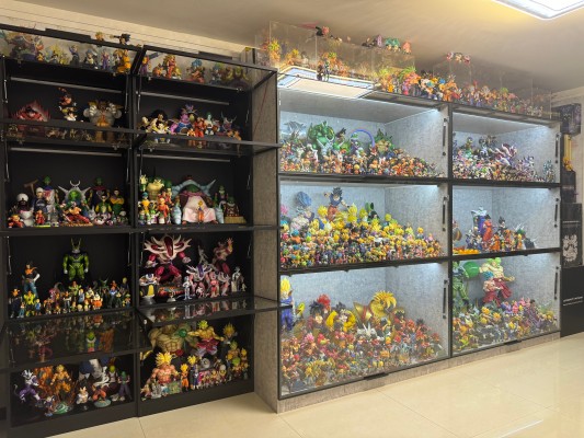 DESKTOP REAL McCOY EX 超级赛亚人孙悟空 与 超级赛亚人孙悟饭 与 摩托车