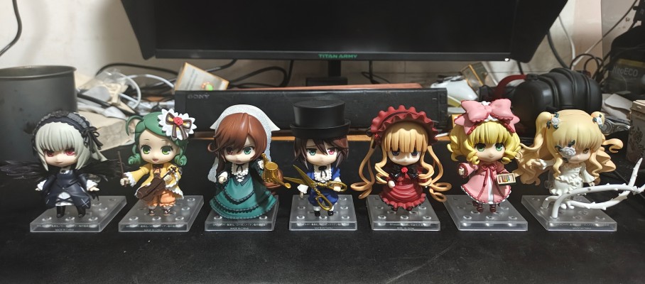 粘土人#2404 蔷薇少女 金丝雀