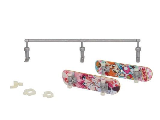 Puripura 玩偶的体育活动 滑板 卡通图案板