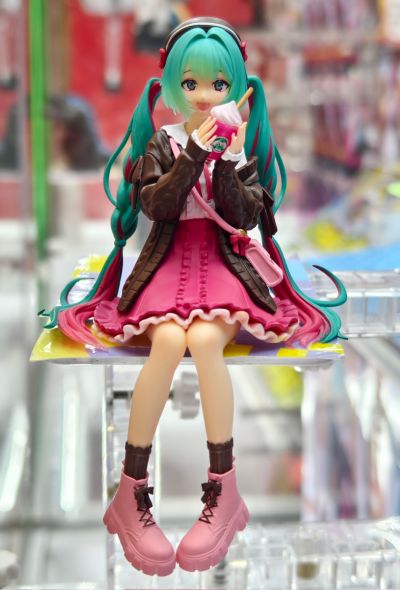 压泡面人偶 初音未来 秋日之约 粉色款