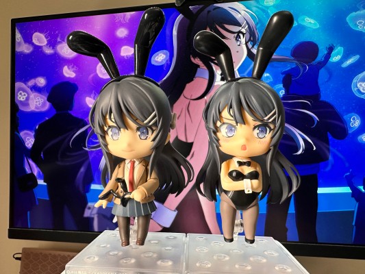 粘土人#2417 青春猪头少年不会梦到兔女郎学姐 樱岛麻衣 兔女郎