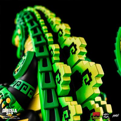 哥斯拉- 软胶 Urban Aztec设计 绿色变体