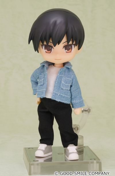 粘土娃 服装套组 牛仔夹克和裤子