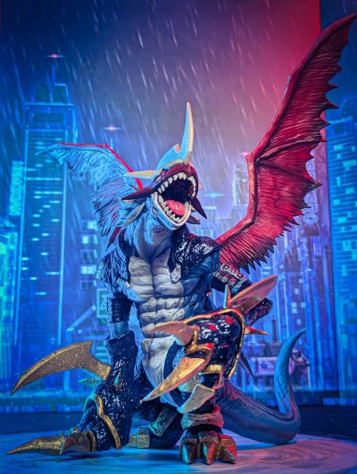 一番赏 数码宝贝系列 -光芒万丈、两种力量- A奖 帝皇龙甲兽：龙形态 ‐魂豪示像‐