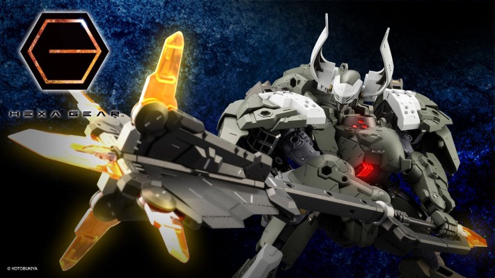 六角机牙 豪腕λ 狼战士