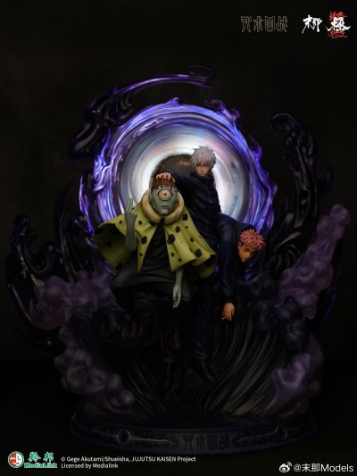 末那魂燃·“极”系列 咒术回战 五条悟vs漏瑚：无量空处