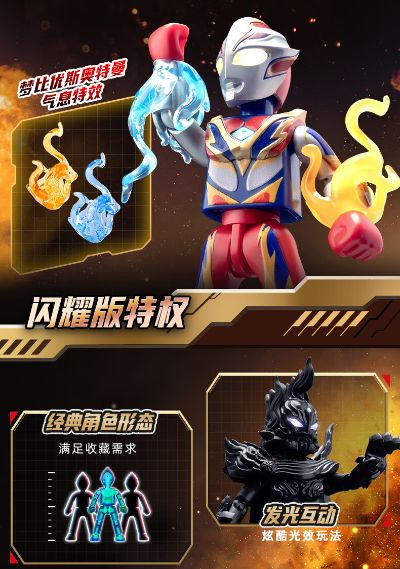 奥特名鉴闪耀版第八弹-凤凰勇者