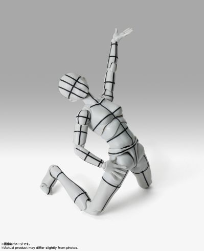 S.H.Figuarts 女性素体 -体育运动- Edition -辅助线-(灰色款)