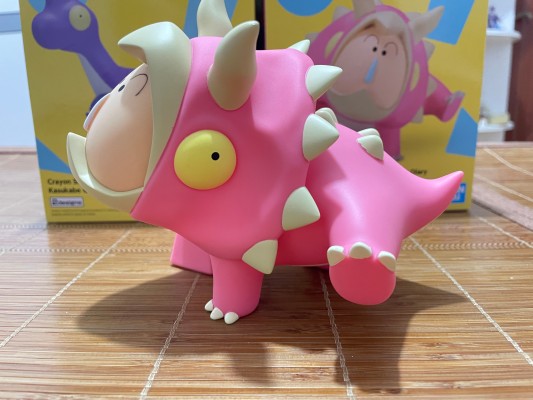 电影 蜡笔小新：我们的恐龙日记 春日部防卫队玩具人偶3 A款：腕龙风间同学