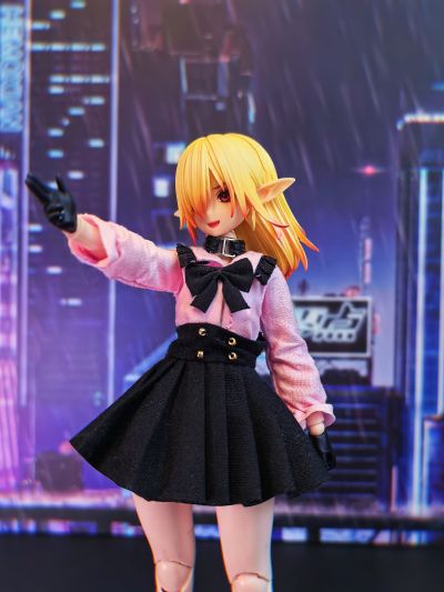 创彩少女庭园 自定义替换脸 + 表情印花 套装