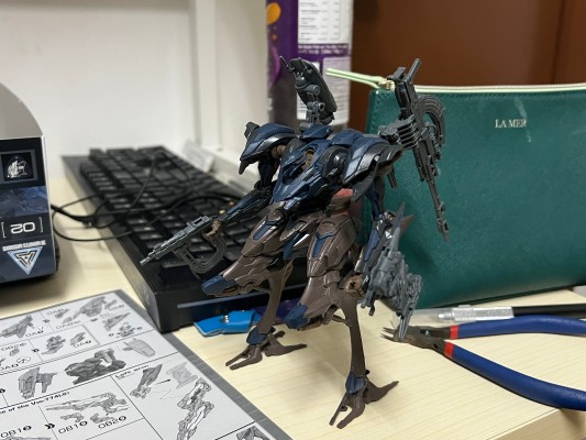 30MM 机战佣兵VI 境界天火 许耐德 NACHTREIHER/40E 钢铁迷雾