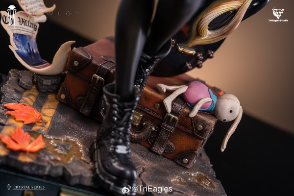 云虫雕像系列 初遇 黑衣版