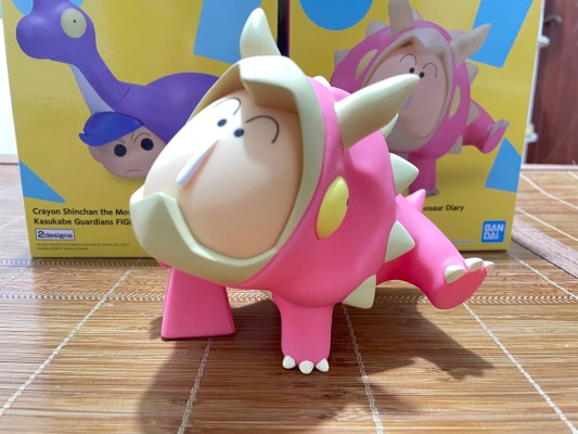 电影 蜡笔小新：我们的恐龙日记 春日部防卫队玩具人偶3 A款：腕龙风间同学